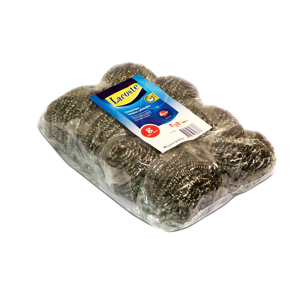 Stainless Steel Scrubber | Pack of 8