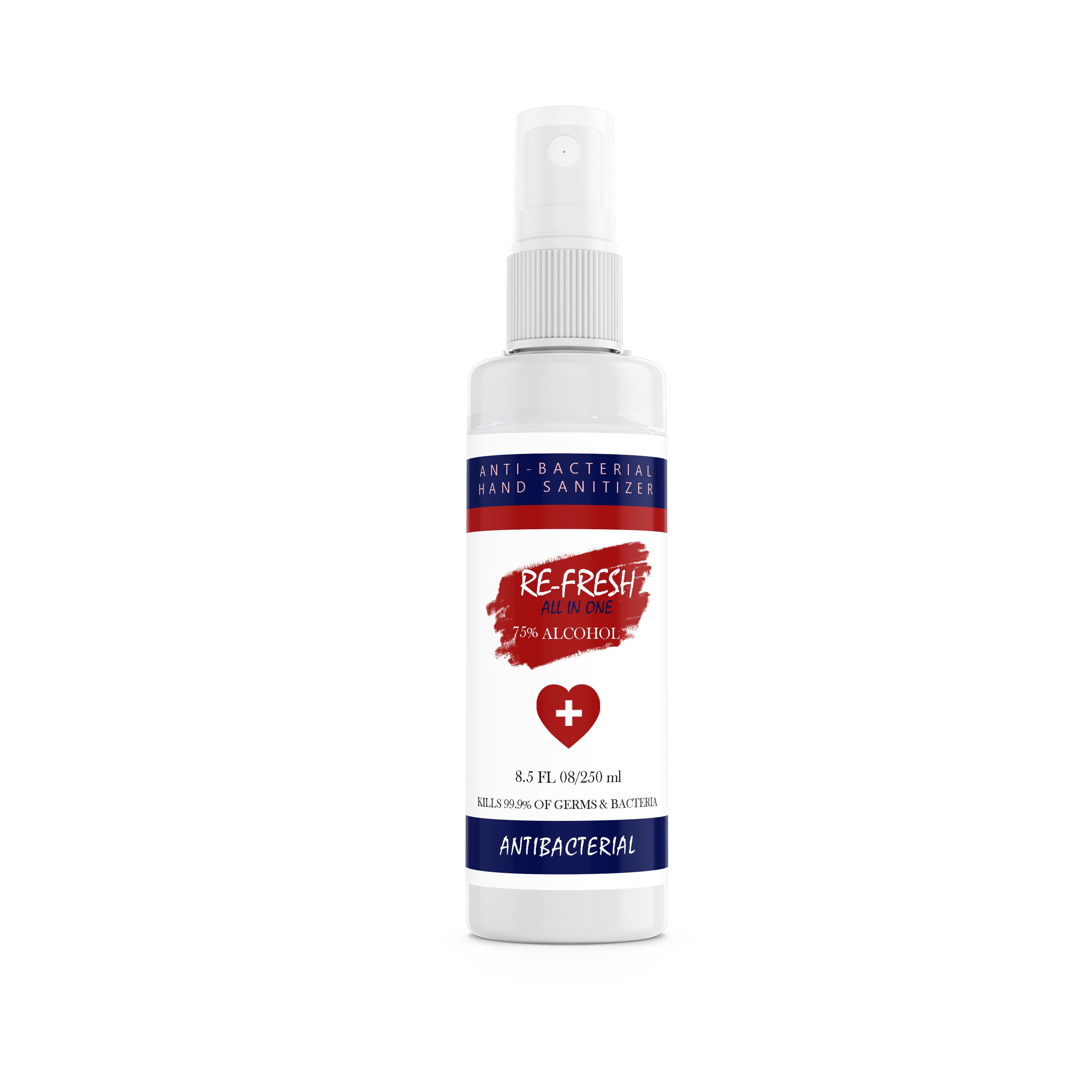 Hand Sanitizer All In One Re-Fresh Spray | 250 ml